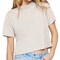 LAT Women's Boxy Crop T-Shirt, Oversized Blank Tee for Custom Printing & Crafting